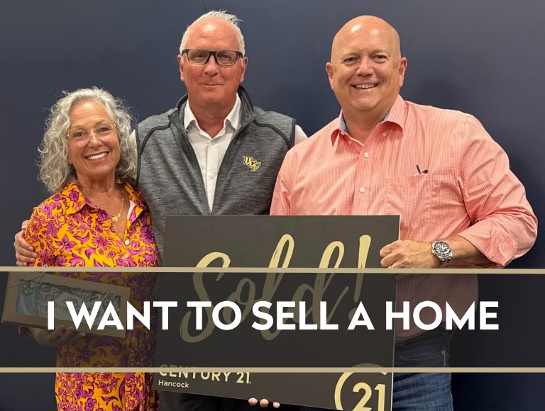 55+ couple who just sold a home in Clermont FL with Matt Mobley and CENTURY 21 Hancock